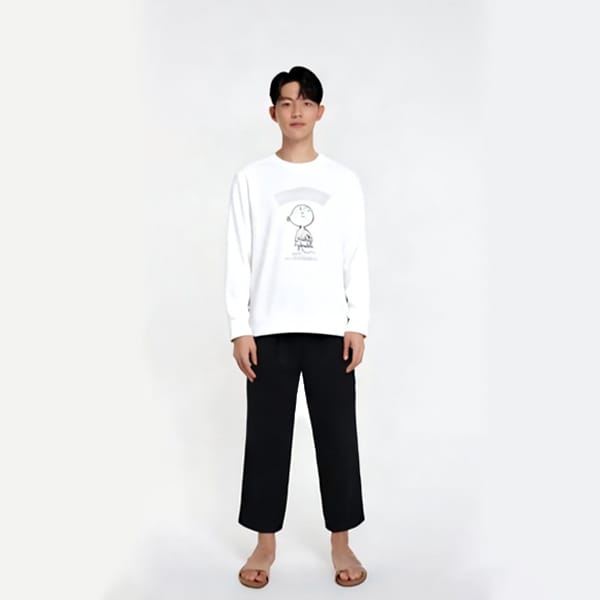 Crew Neck Sweatshirt Set