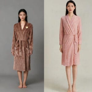 Embossed Robe