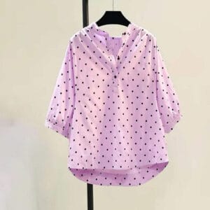 Polka Dot Print Shirt