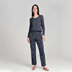 Women's printed pajama set