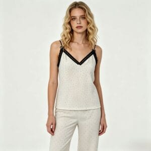 Women's Lace Camisole Three-Piece Set