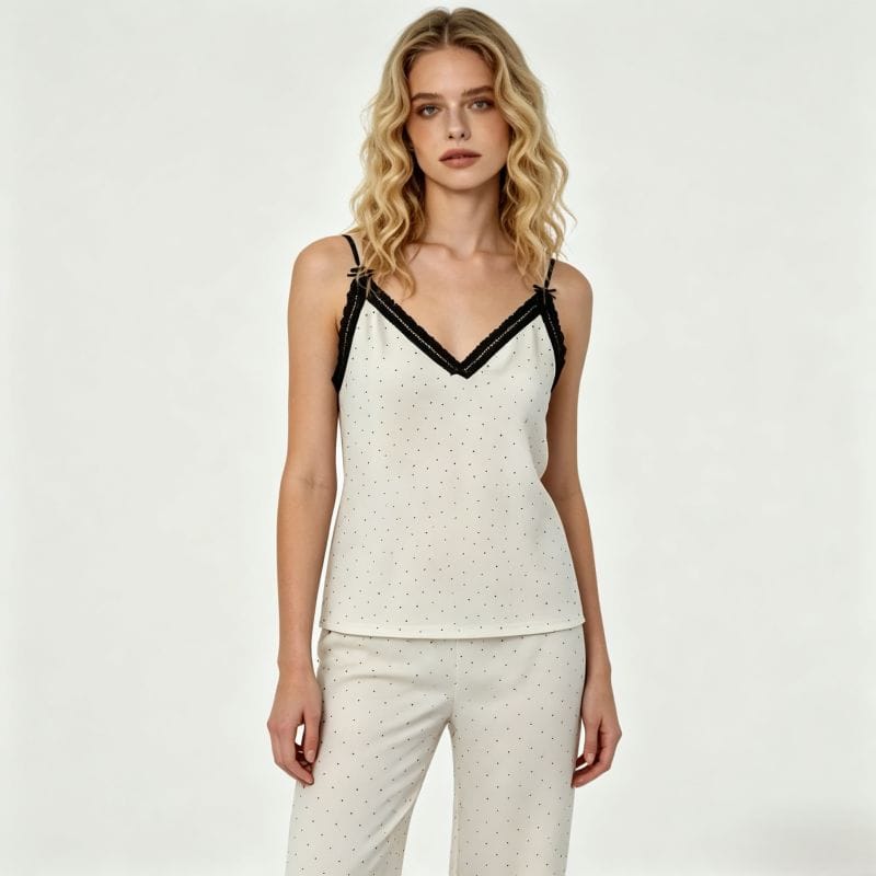 Women's Lace Camisole Three-Piece Set